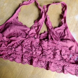 Wine colored bralette